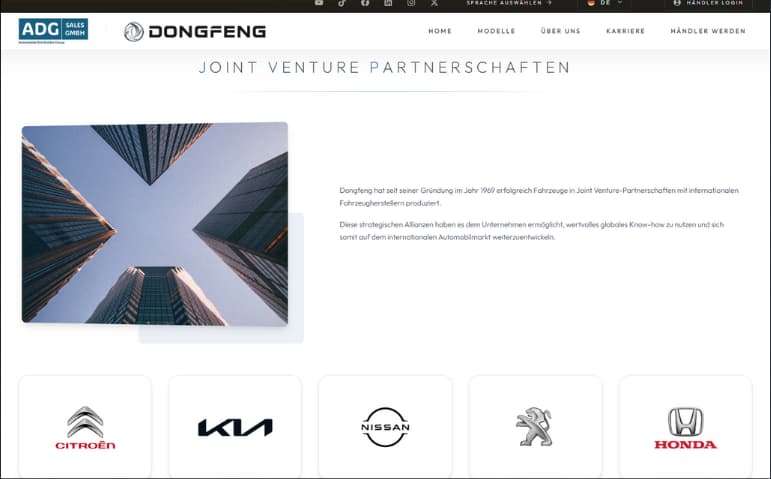 Automotive Vertriebsplattform – Ansicht 3