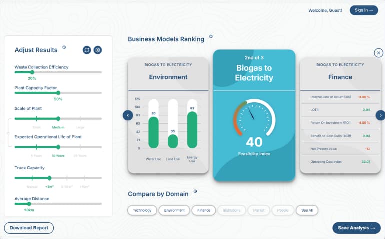 Waste Management Platform Frontend – View 3